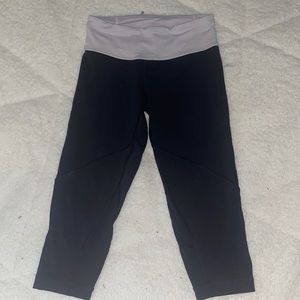 Lululemon Capri Black Leggings